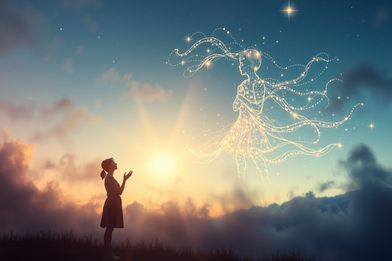 Sognare un cantore stellare simboleggia ispirazione e guida spirituale.