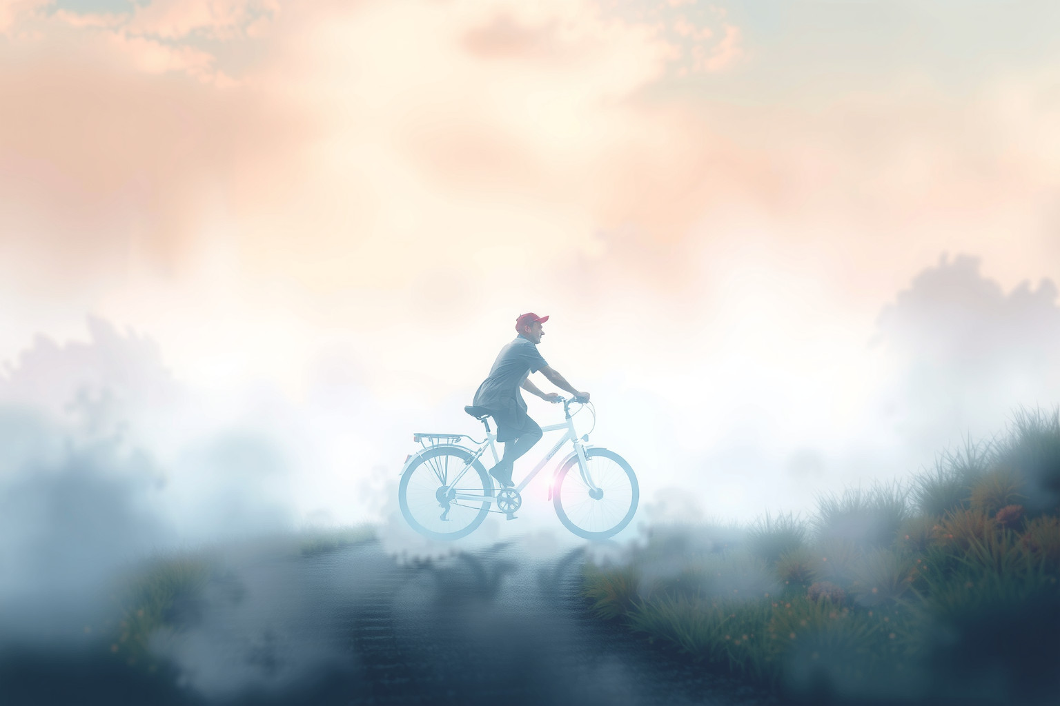 Sognare di pedalare in paesaggi sconosciuti simboleggia nuove sfide.