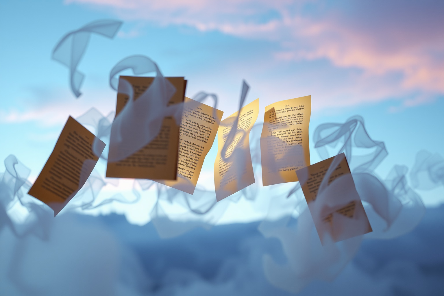 Sognare appunti stenografici persi simboleggia ansia per dettagli dimenticati.