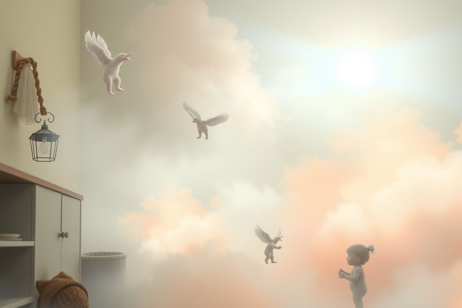 Sognare di perdere un bambino in asilo riflette ansie di protezione.