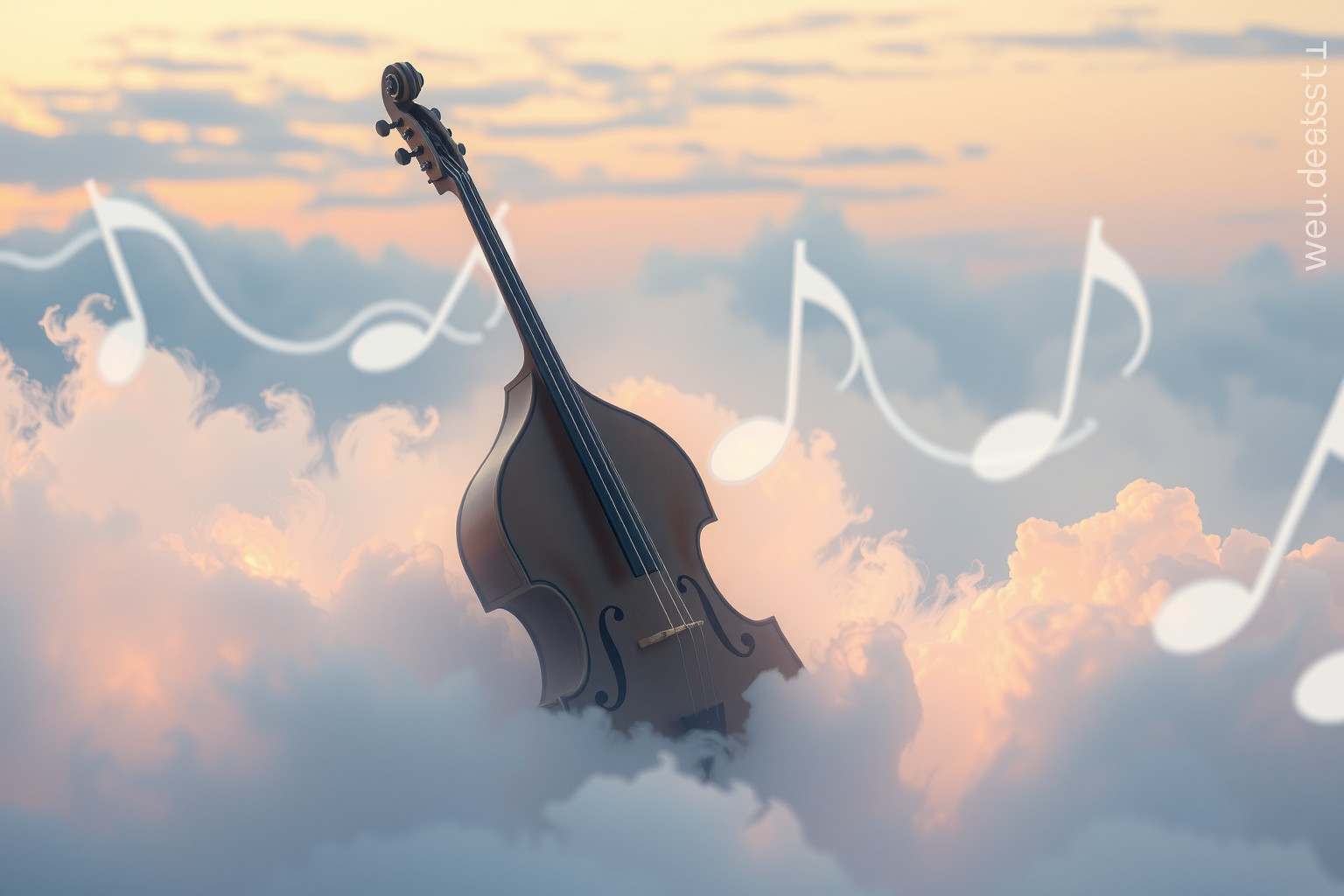 Sognare di perdere un contrabbasso simboleggia perdita di armonia interiore.