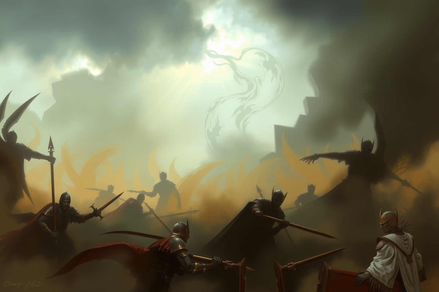 Sognare di perdere una battaglia riflette insicurezza e paure interiori.