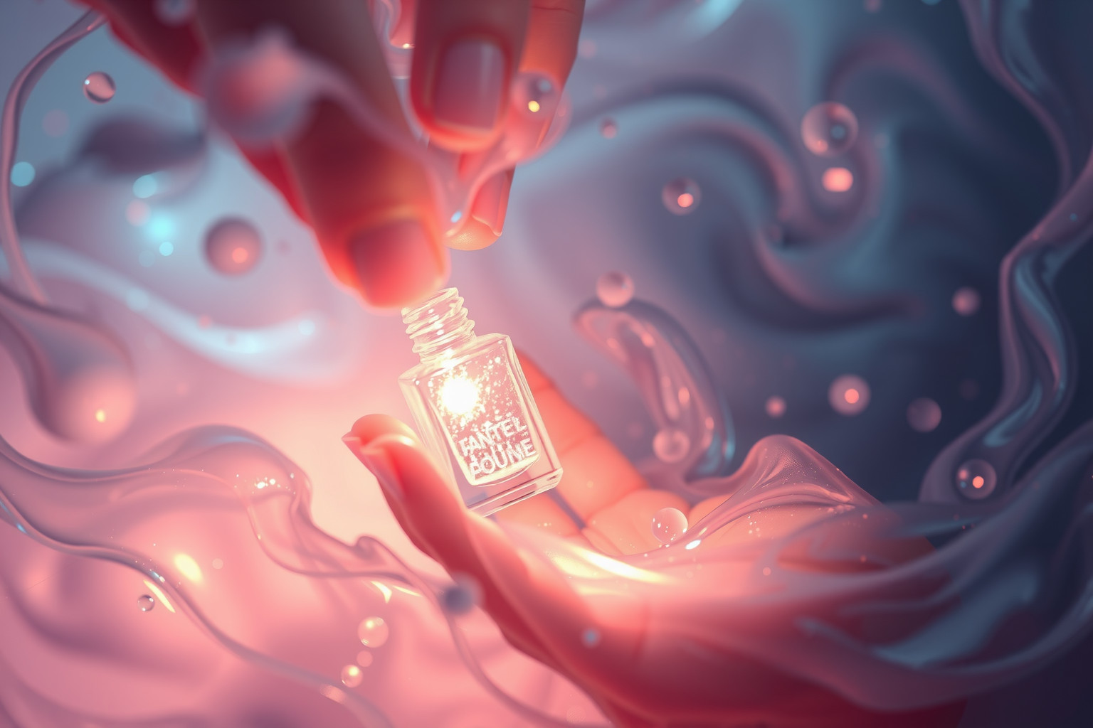 Sognare smalto perso indica ansia per il controllo personale.