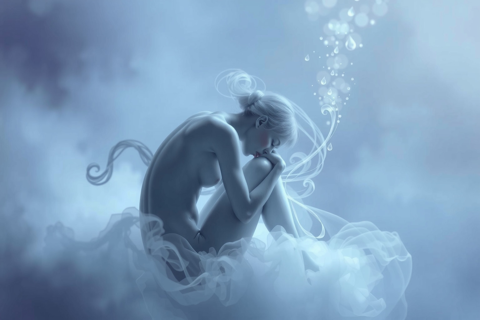 Sognare di piagnucolare per malattia indica insicurezza interiore.