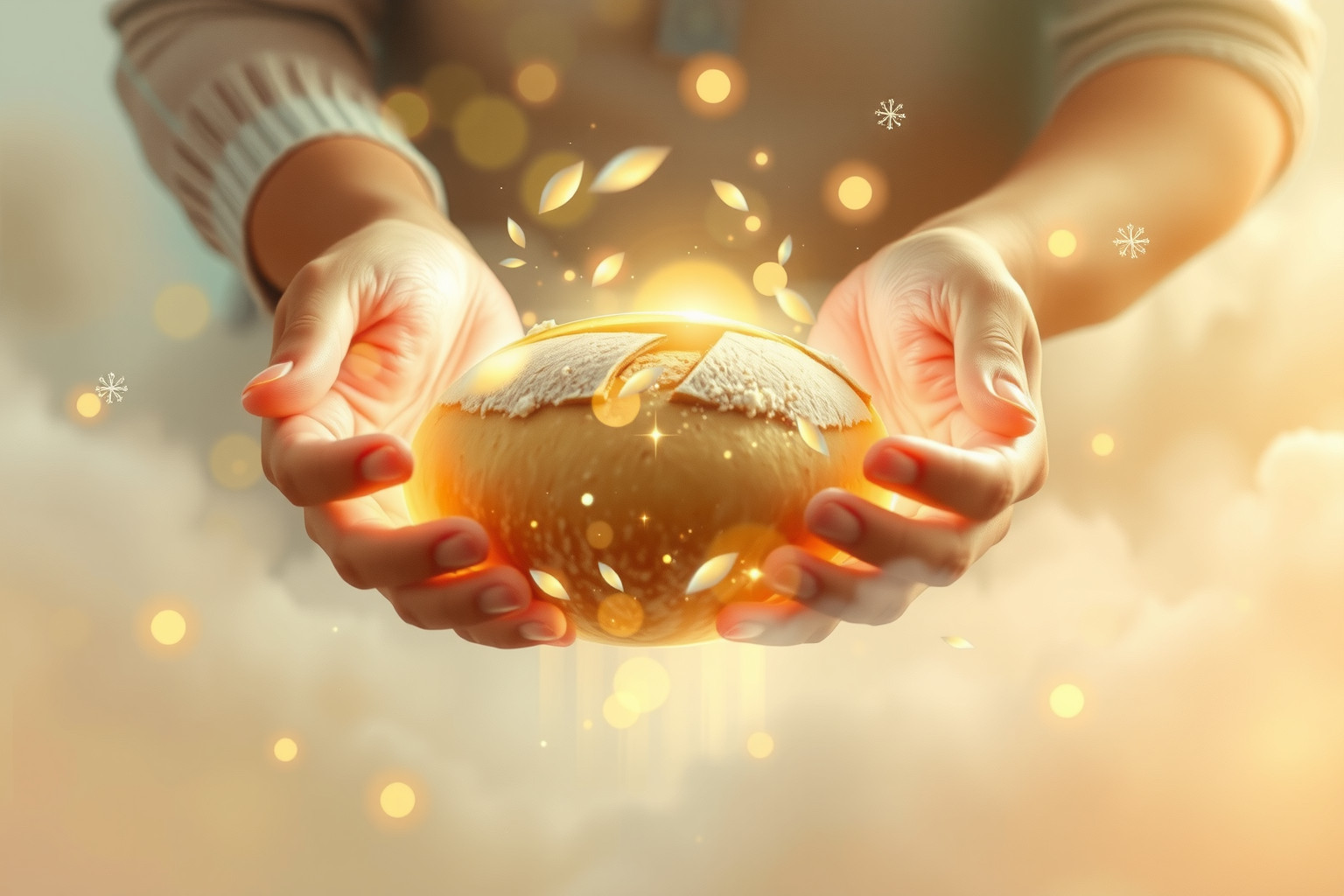 Sognare pane pasquale simboleggia rinascita e prosperità imminente.