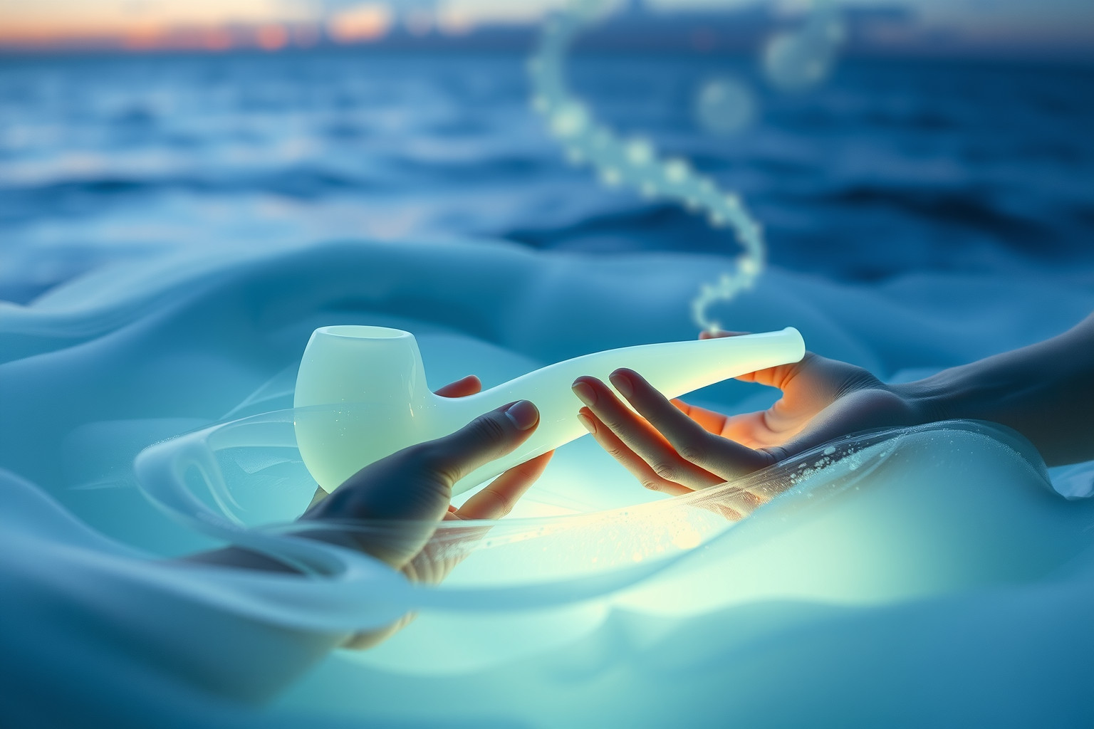 Sognare pulire una pipa in steatite marina simboleggia chiarezza mentale.