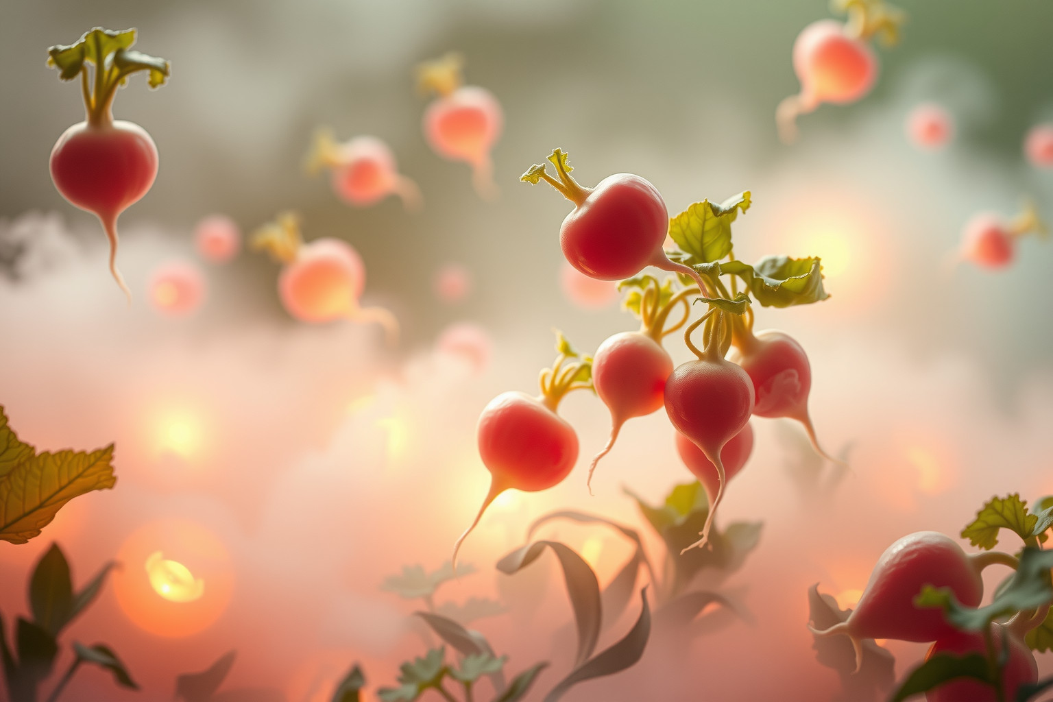 Sognare ravanelli con ortaggi riflette equilibrio tra competizione e cooperazione.