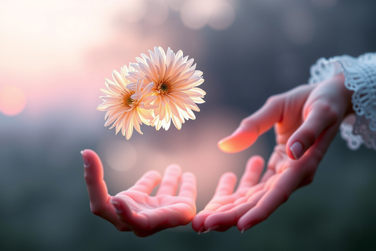 Sognare di regalare crisantemi simboleggia rispetto e affetto profondo.