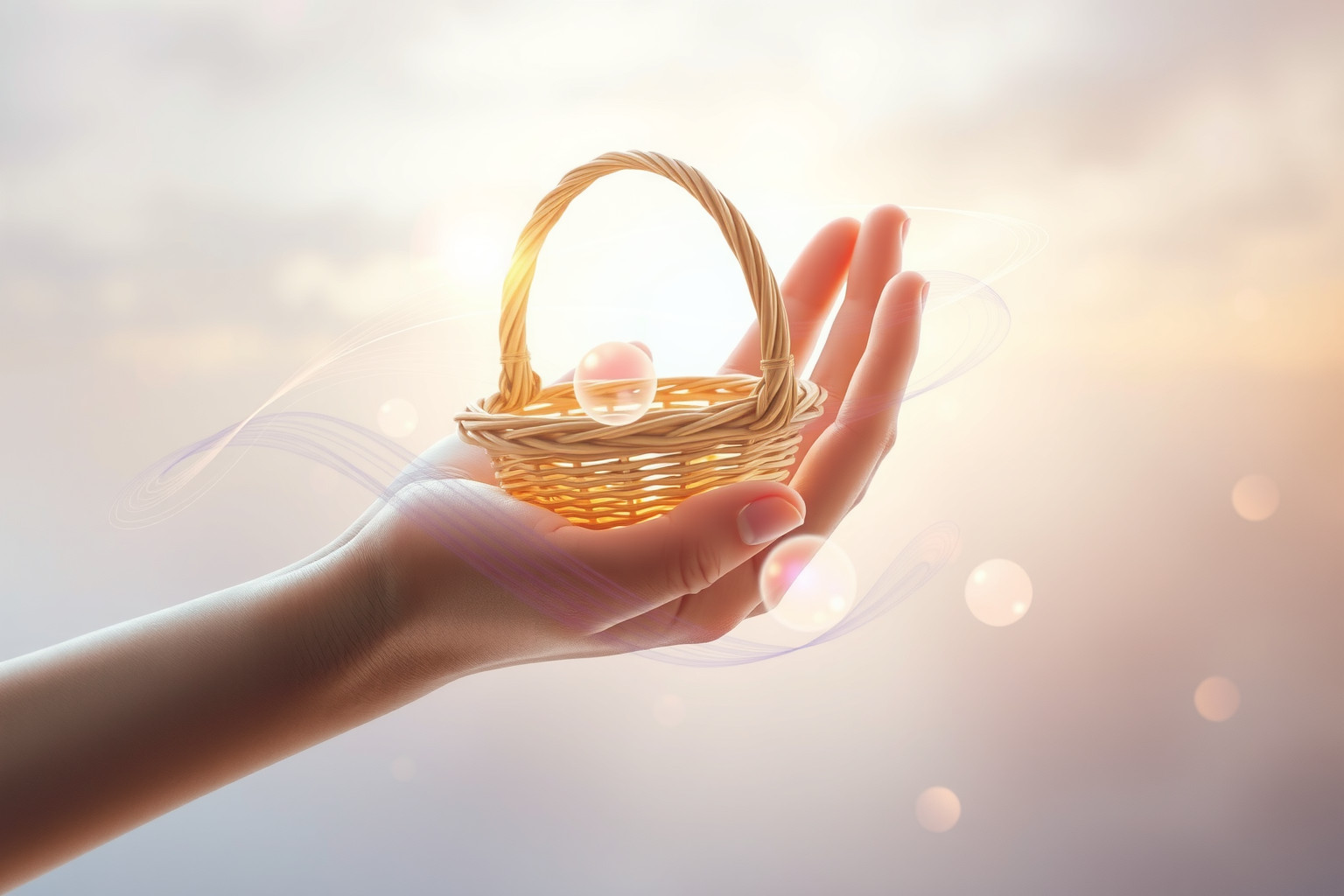 Sognare un cestino con manico simboleggia generosità e condivisione.