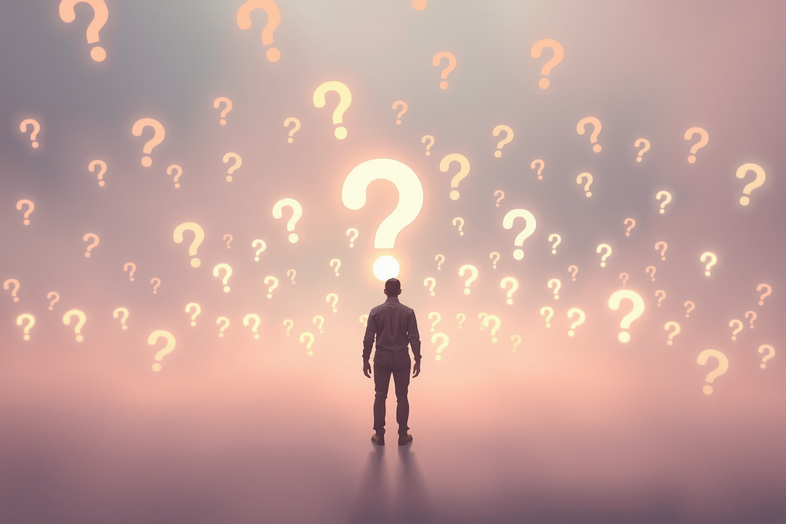 Sognare domande impossibili riflette ansia e paura del giudizio.