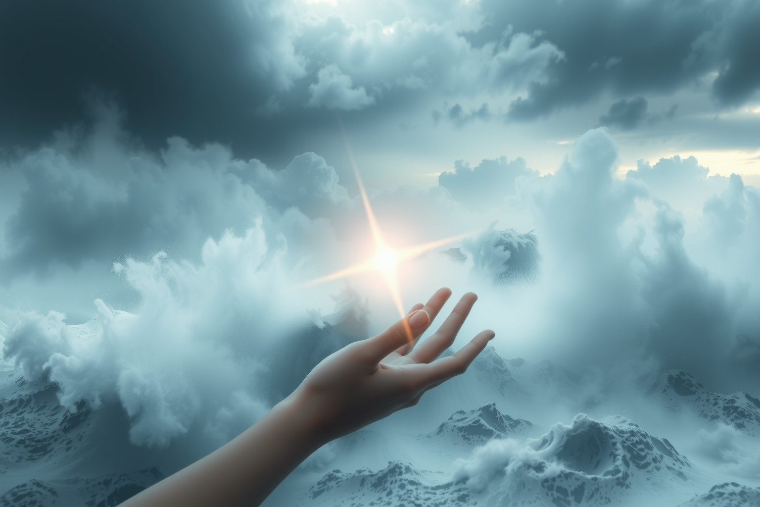 Sognare di salvare qualcuno in tempesta simboleggia coraggio e protezione.