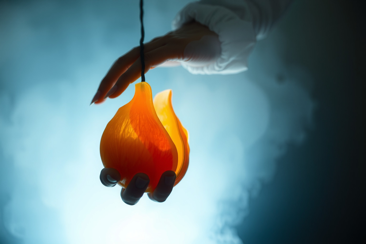 Sbucciare un frutto sconosciuto simboleggia paura e curiosità del futuro.