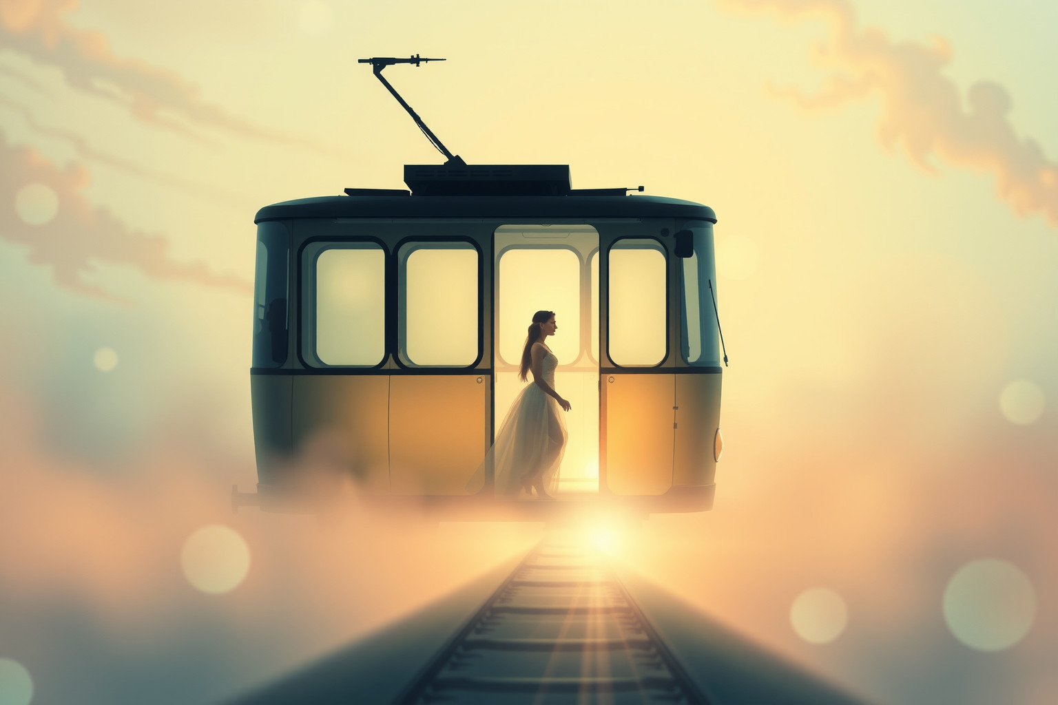 Sognare di scendere da un tramvai indica nuove opportunità e cambiamenti.