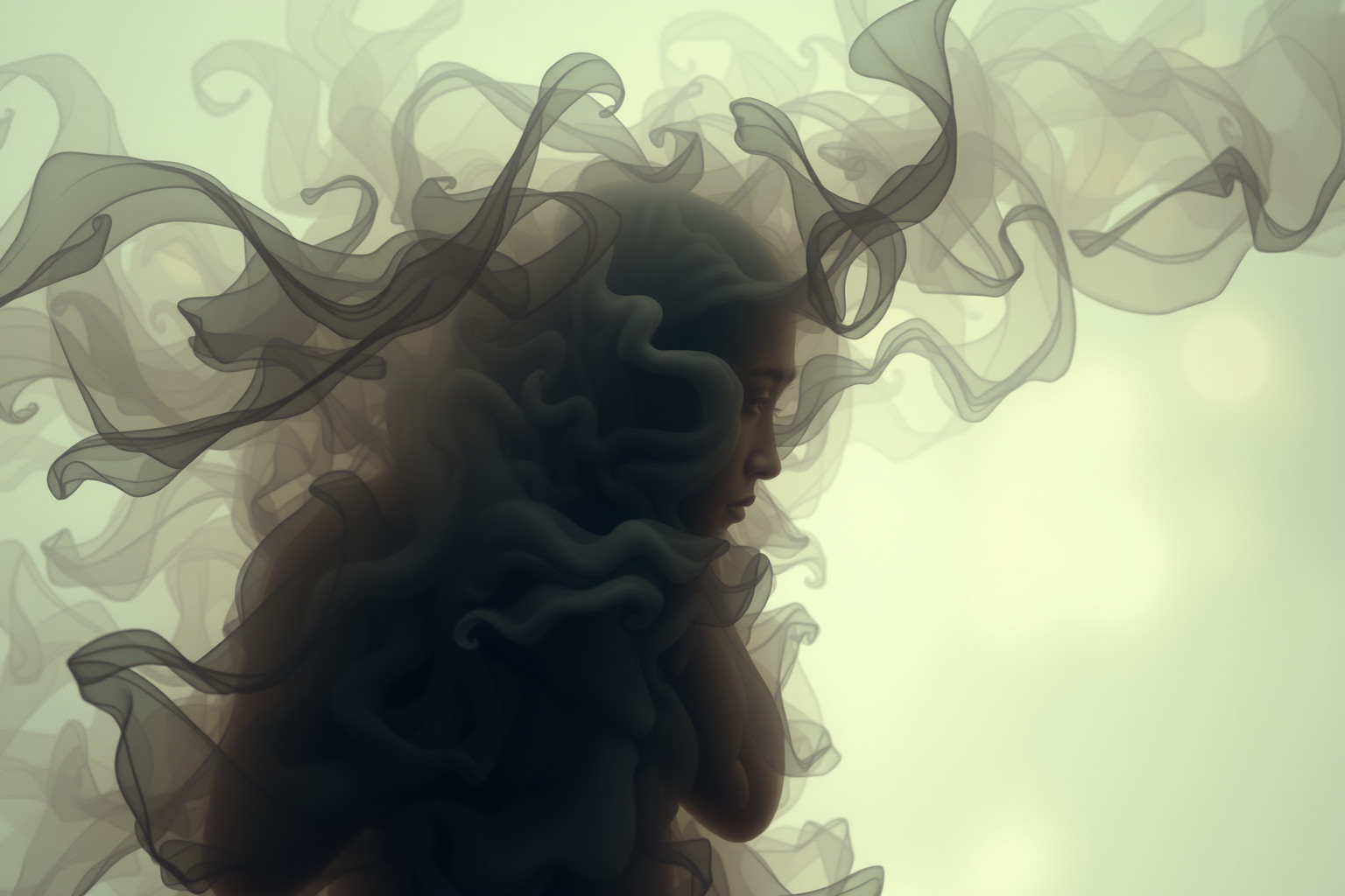 Sognare fumo tabacco riflette oppressione e ansia interiore nascosta.