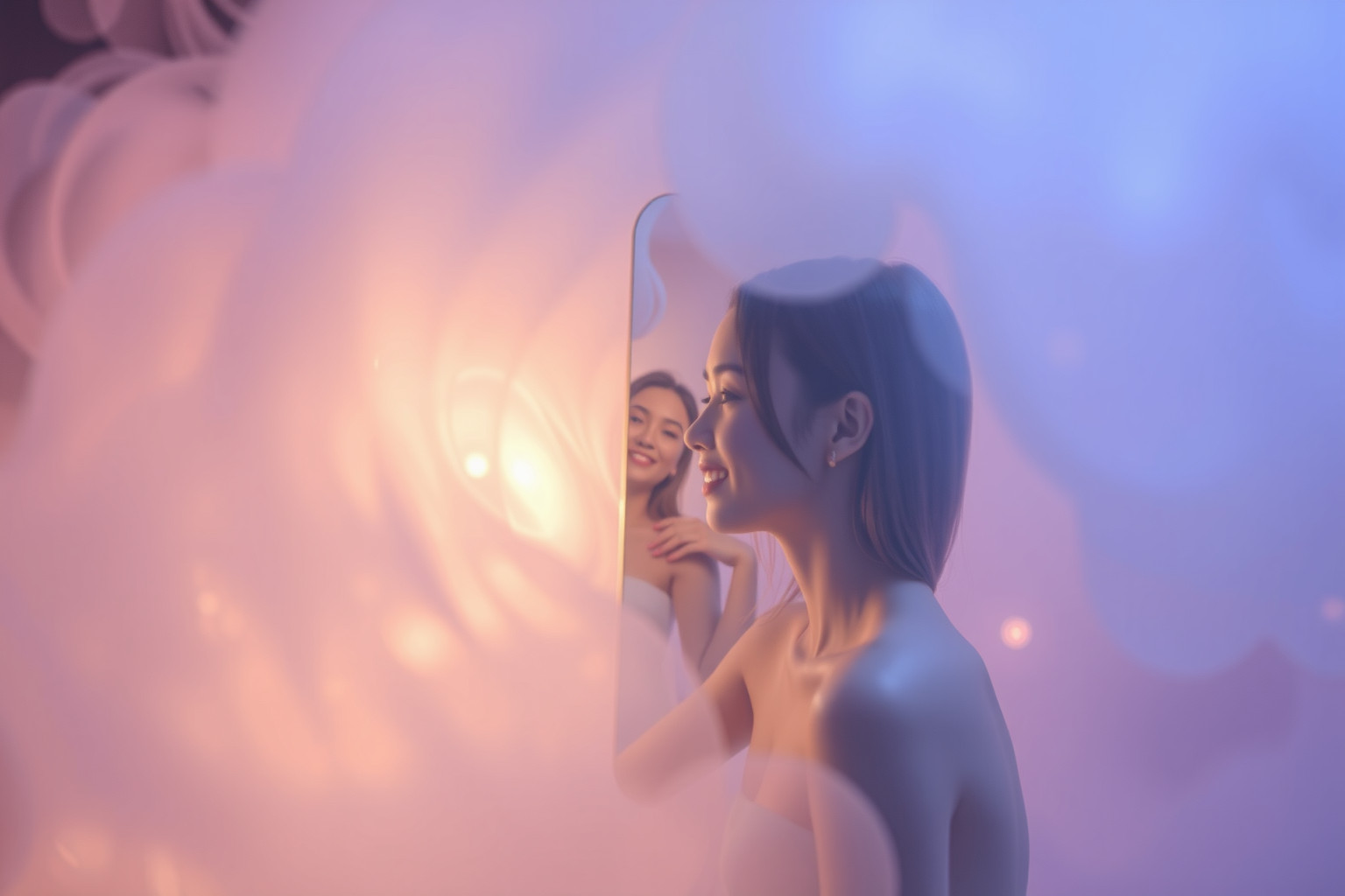 Sognare di sorridere riflette pace interiore e autoconsapevolezza crescente.