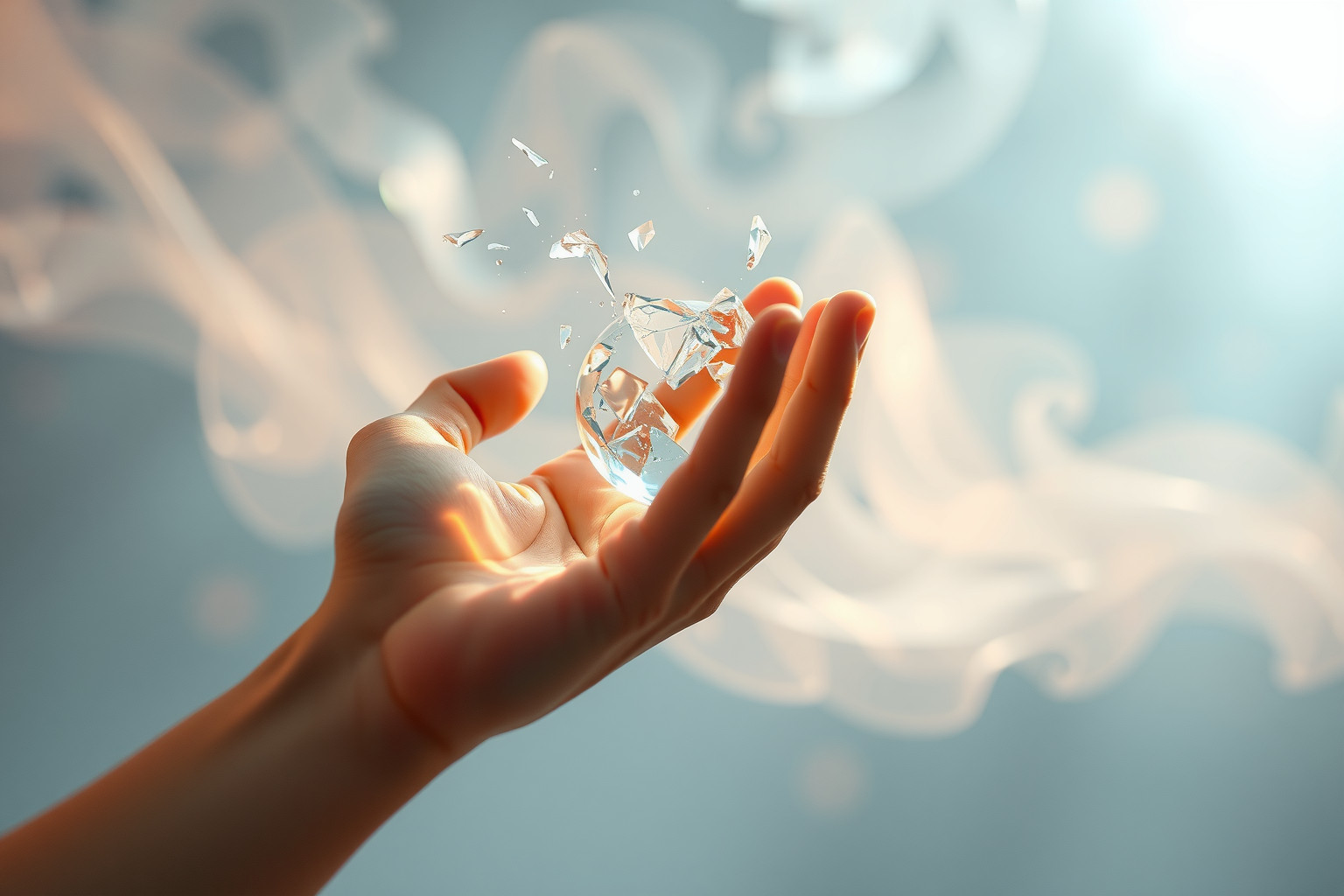 Sognare di spingere qualcosa che si rompe indica fragilità emotiva nascosta.