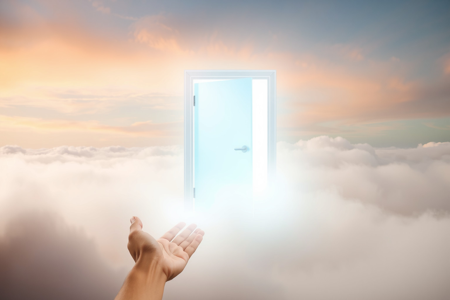 Sognare di spingere una porta aperta simboleggia facilità e opportunità imminenti.