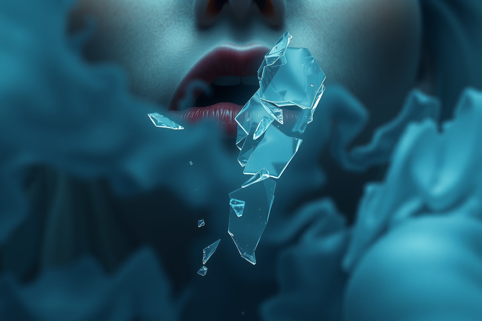 Sognare vetri sputati riflette fragilità emotiva e dolore nascosto.