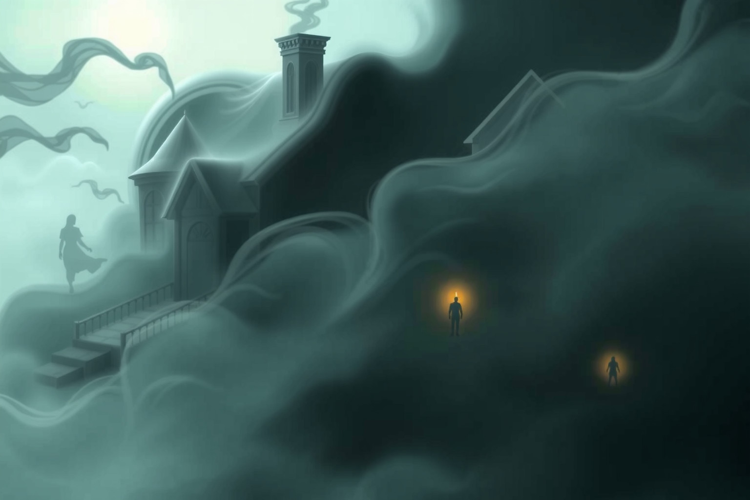 Sognare casa infestata rivela paure inconsce di cambiamento.