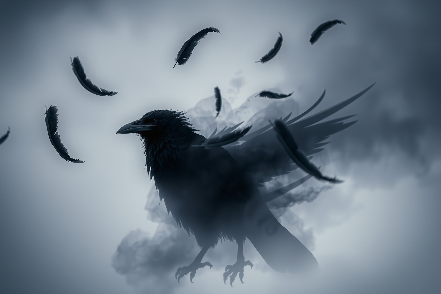 Sognare di strappare piume da un corvo indica liberazione interiore.