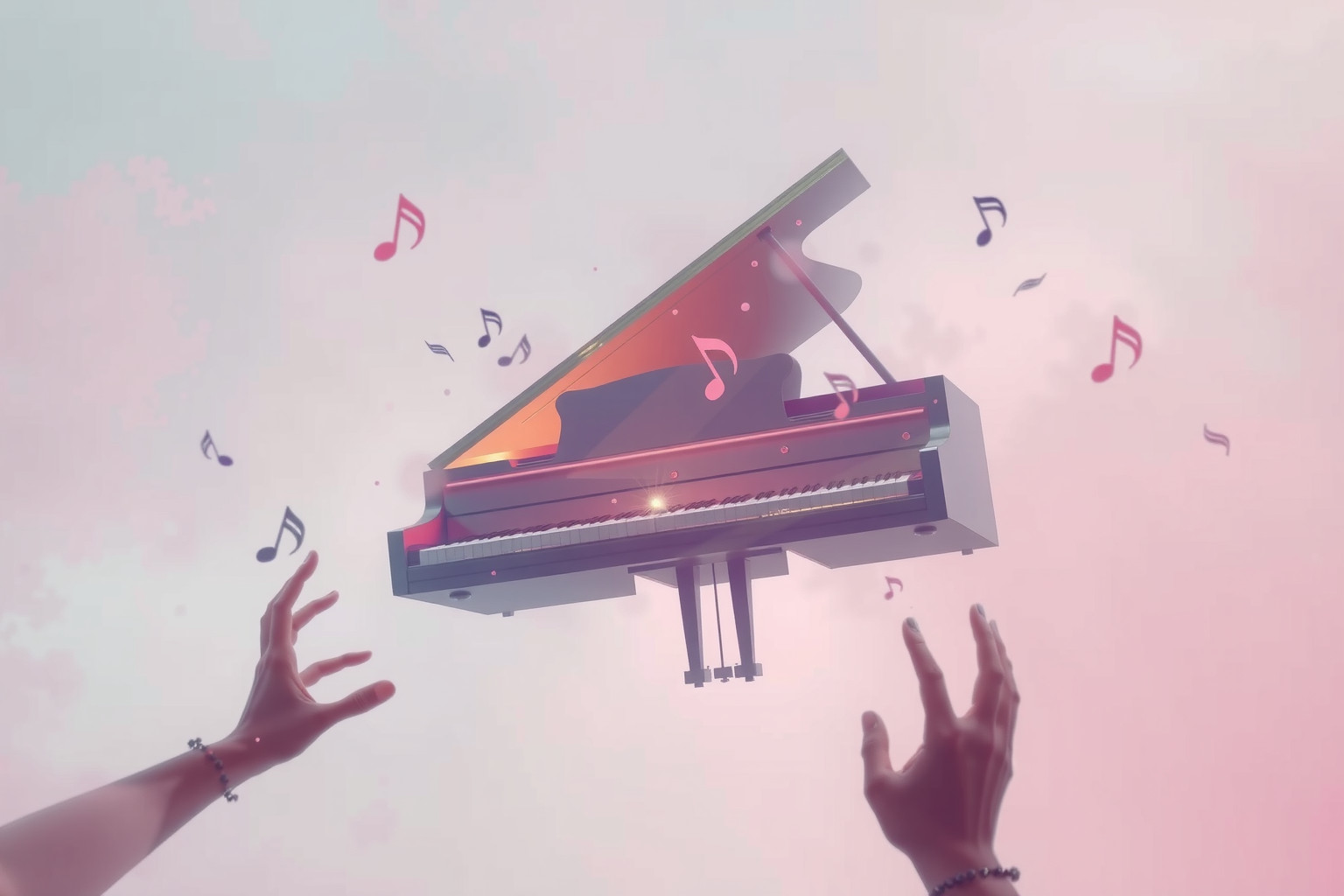 Sognare difficoltà con il pianoforte indica sfide interiori da superare.