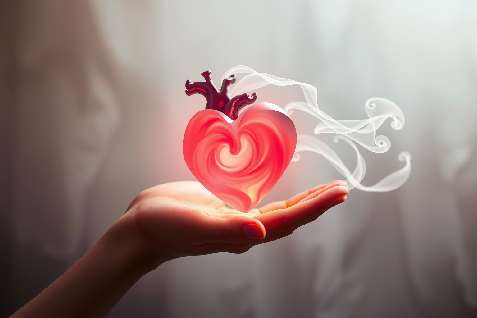 Sognare un cuore in mano simboleggia dominio sulle proprie emozioni.