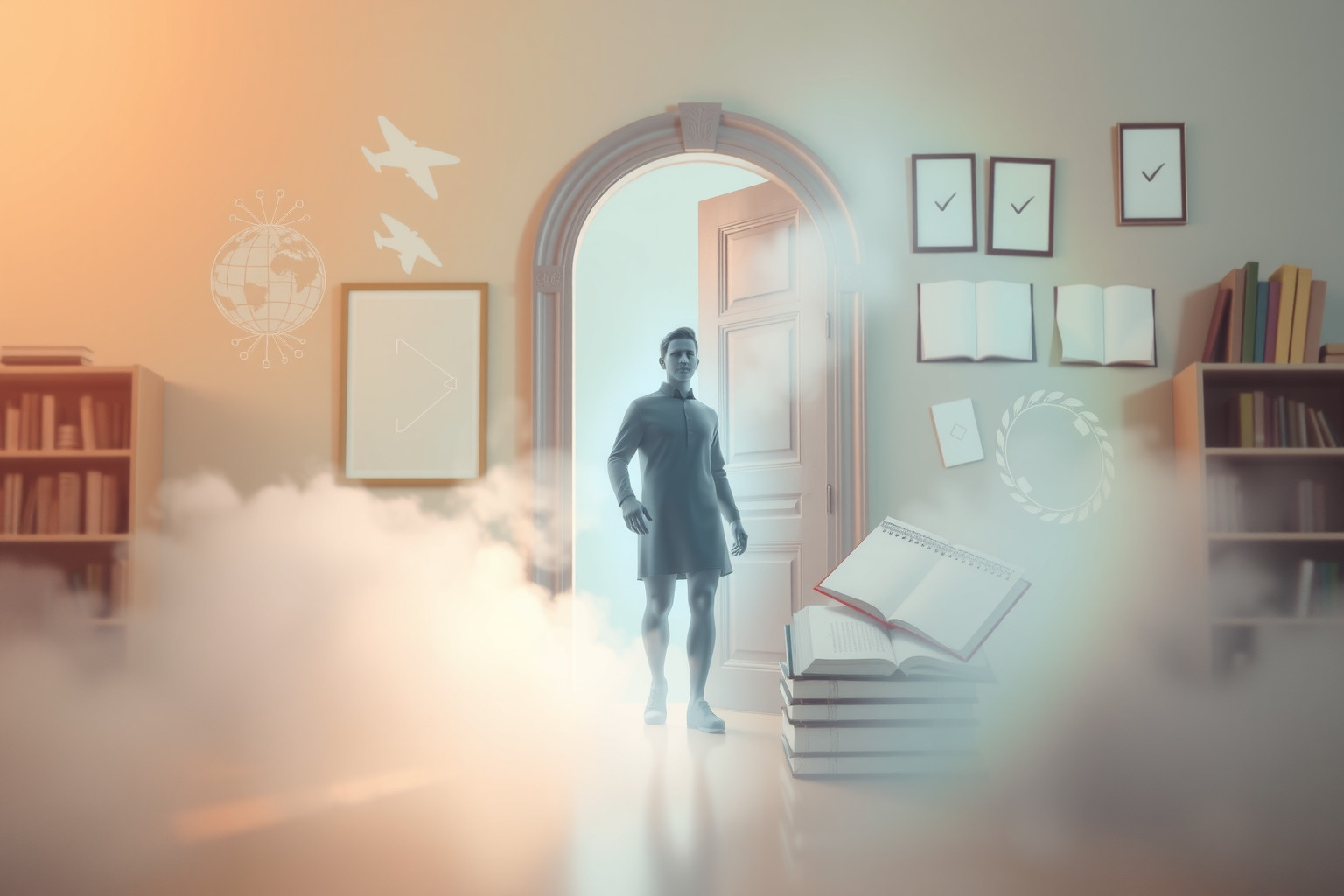 Sognare di tornare a scuola da adulti simboleggia nuove opportunità.