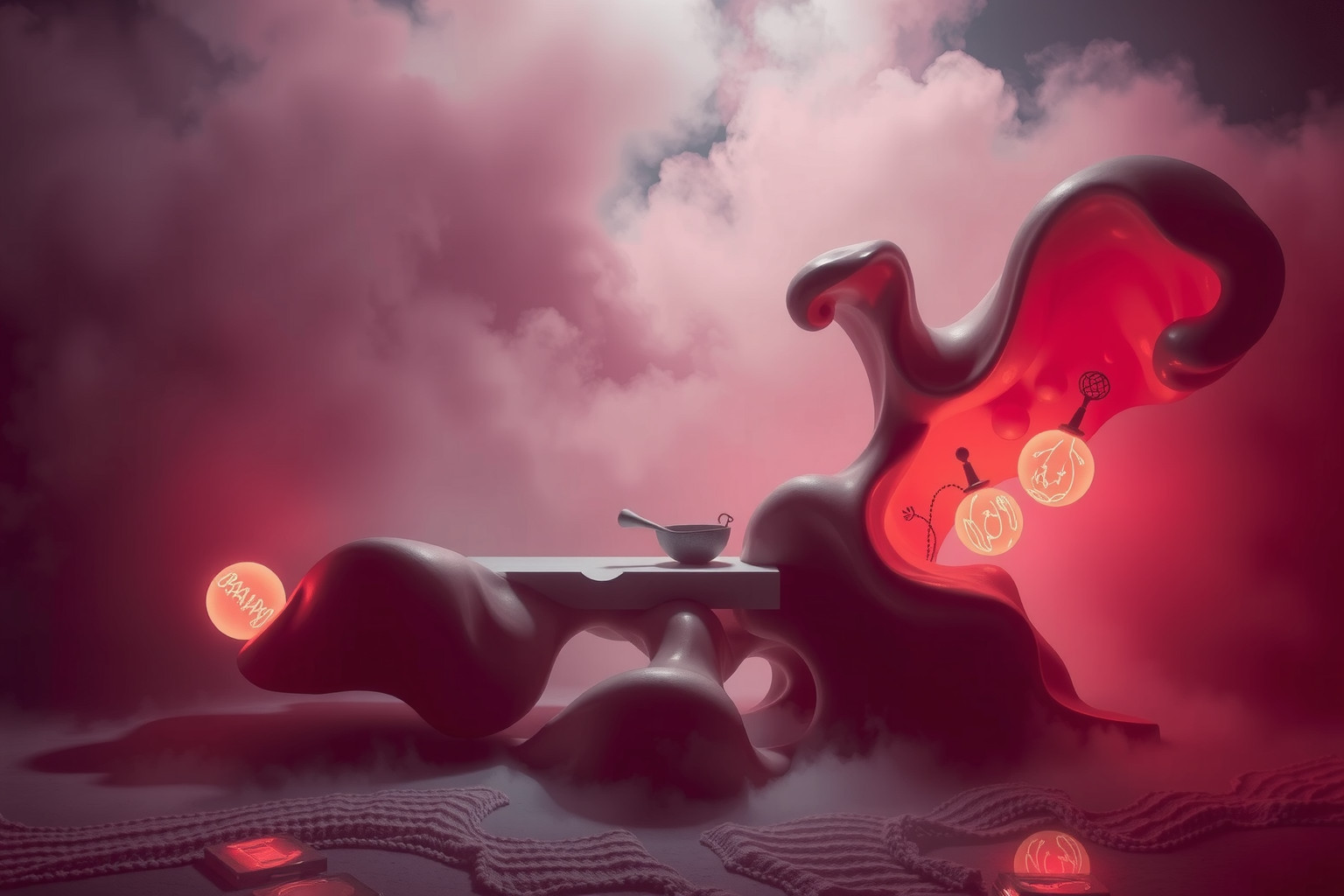 Trovare oggetti strani in macelleria simboleggia misteri nascosti nella vita.