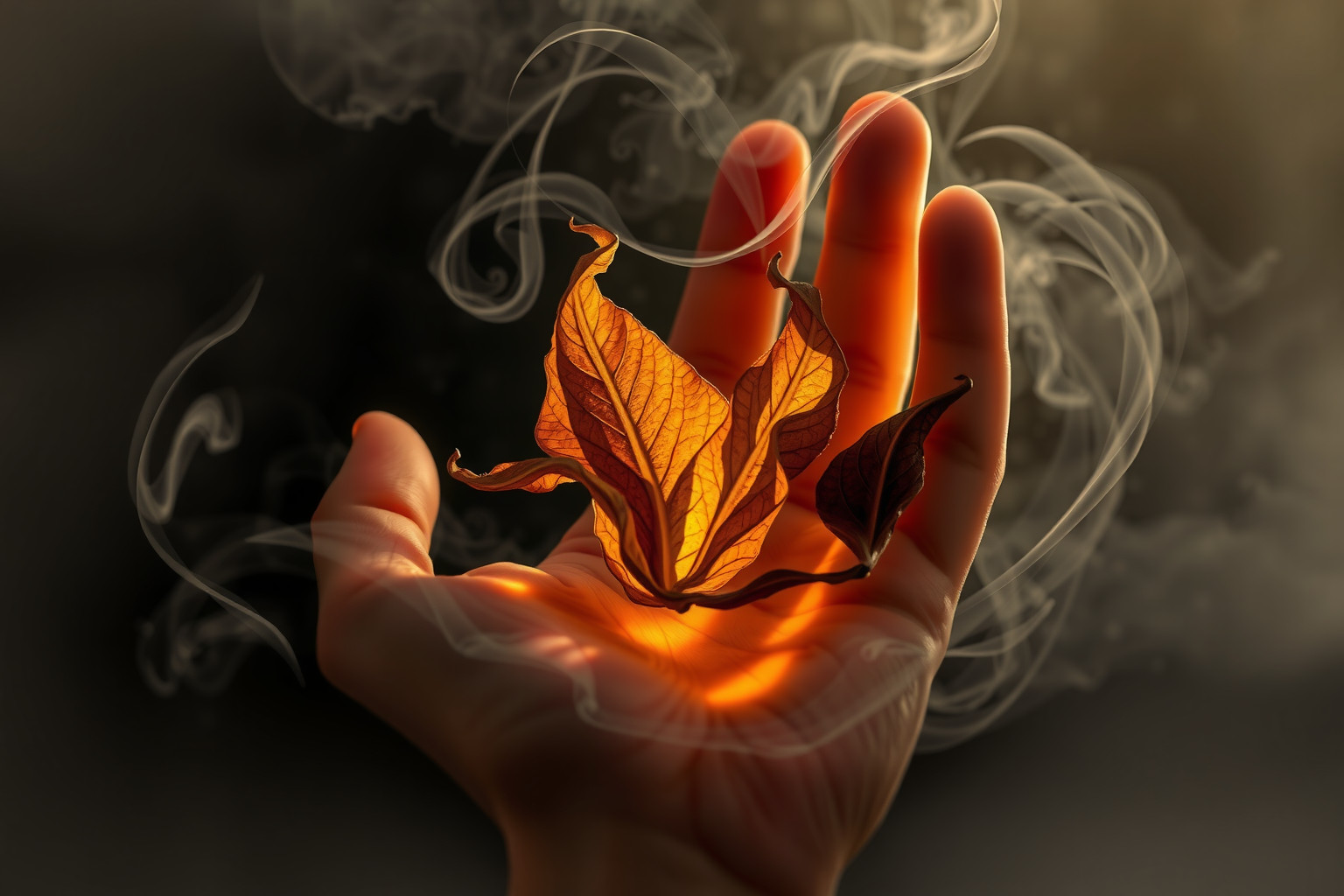 Sognare tabacco nascosto simboleggia scoperte profonde e sorprese.