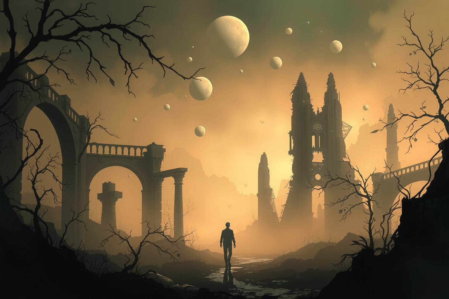 Sognare luoghi abbandonati riflette paura di solitudine interiore.