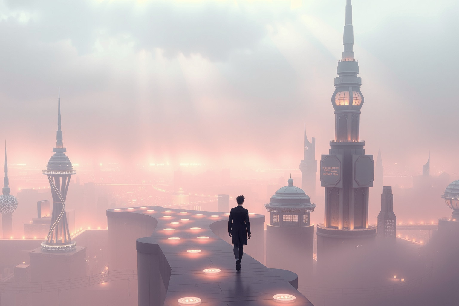 Sognare una città futuristica simboleggia innovazione e nuove opportunità.