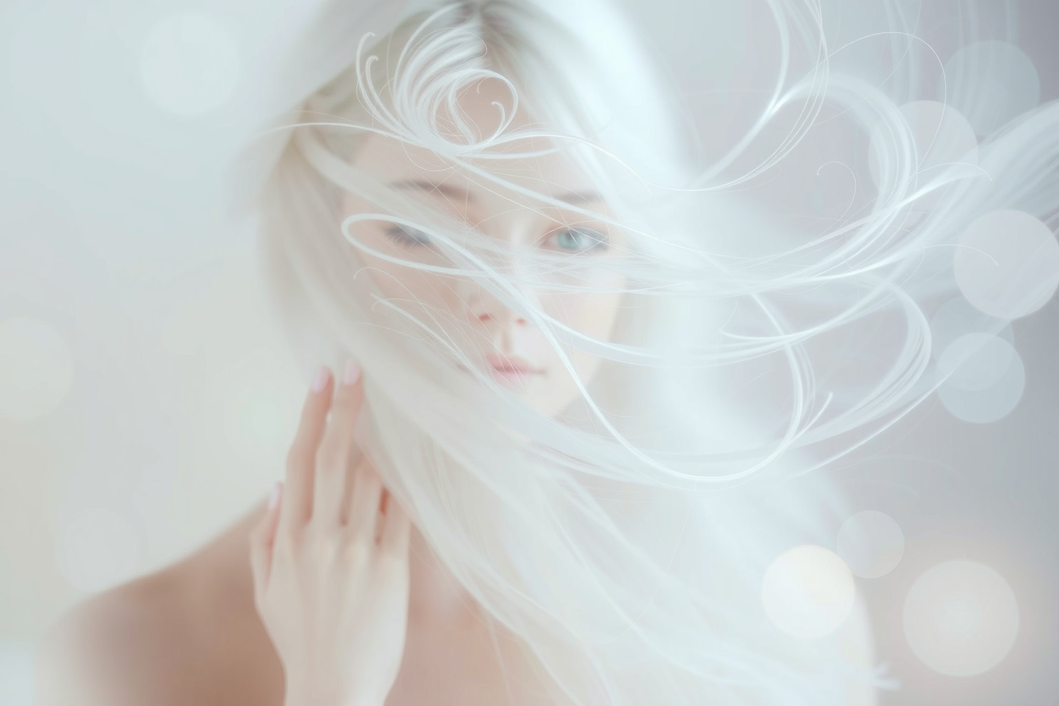 Sognare capelli bianchi altrui simboleggia saggezza e cambiamenti imminenti.