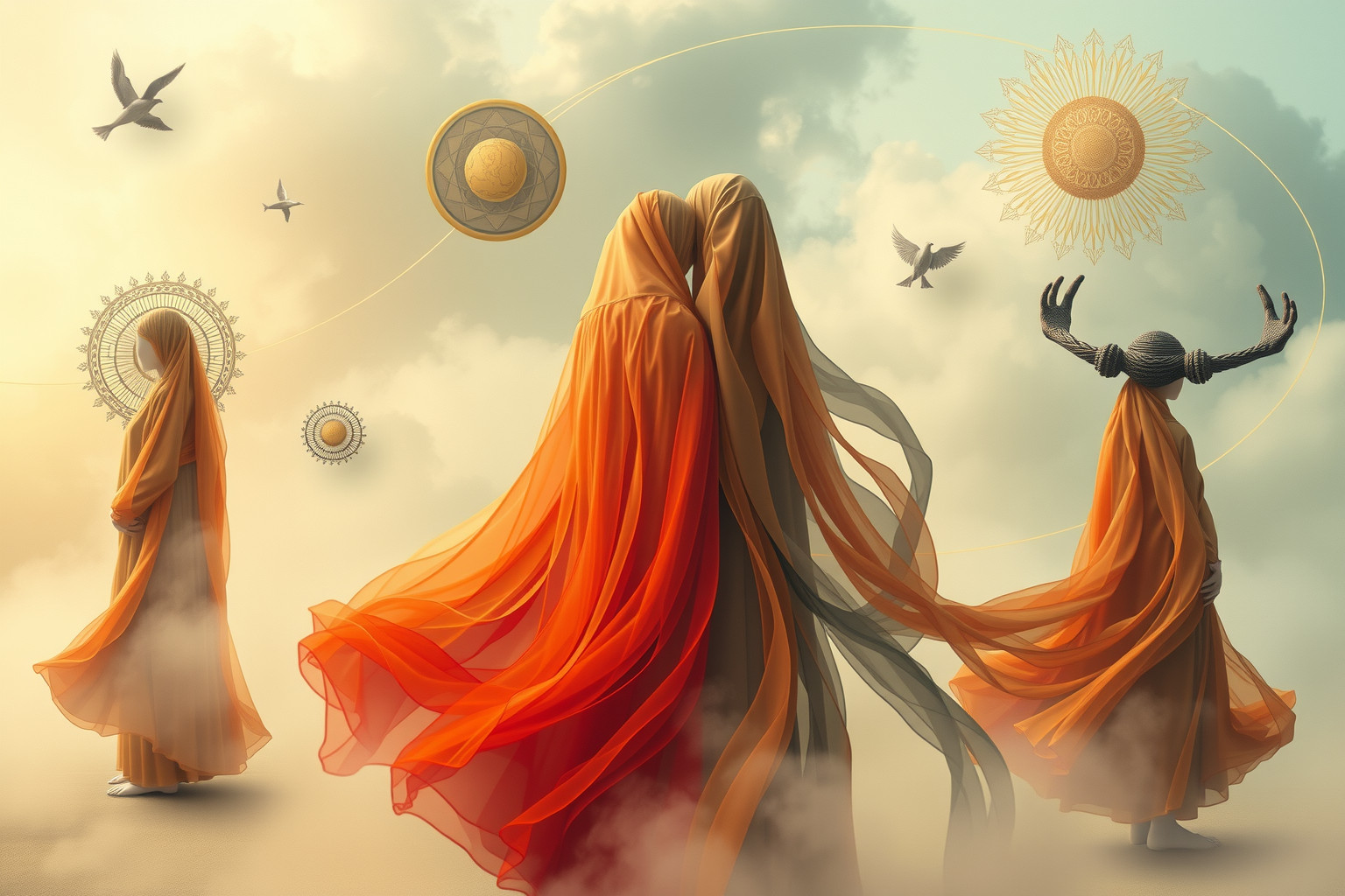 Sognare costumi regionali riflette legami culturali e relazioni sociali.