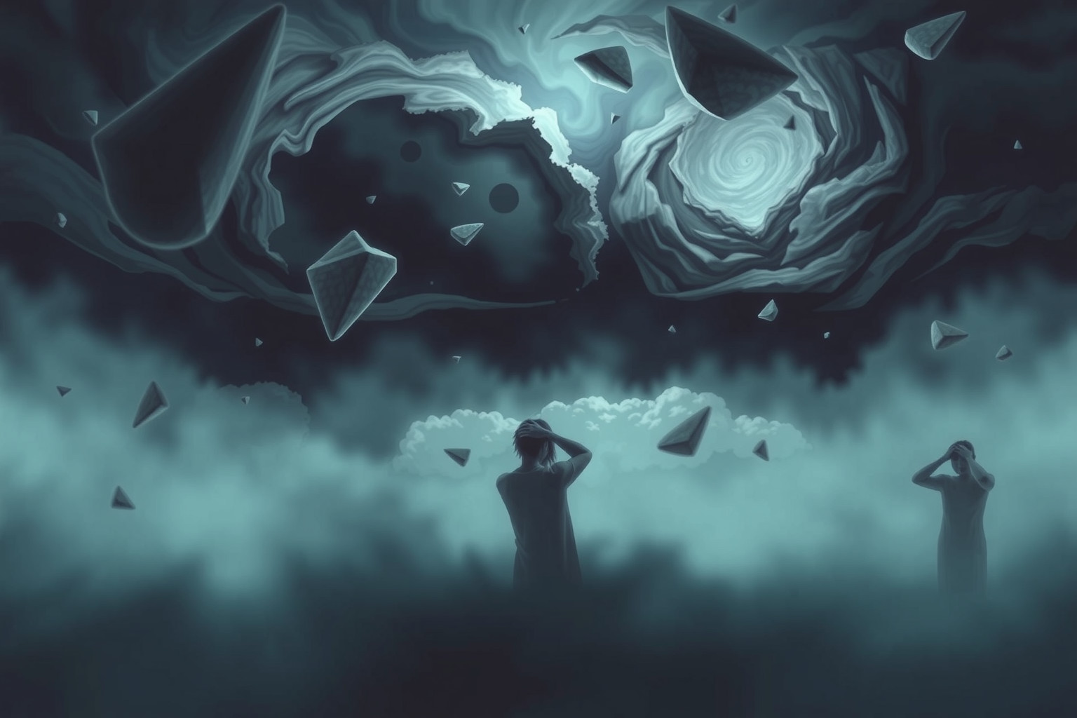 Sognare disastri riflette spesso ansie profonde e paure nascoste.