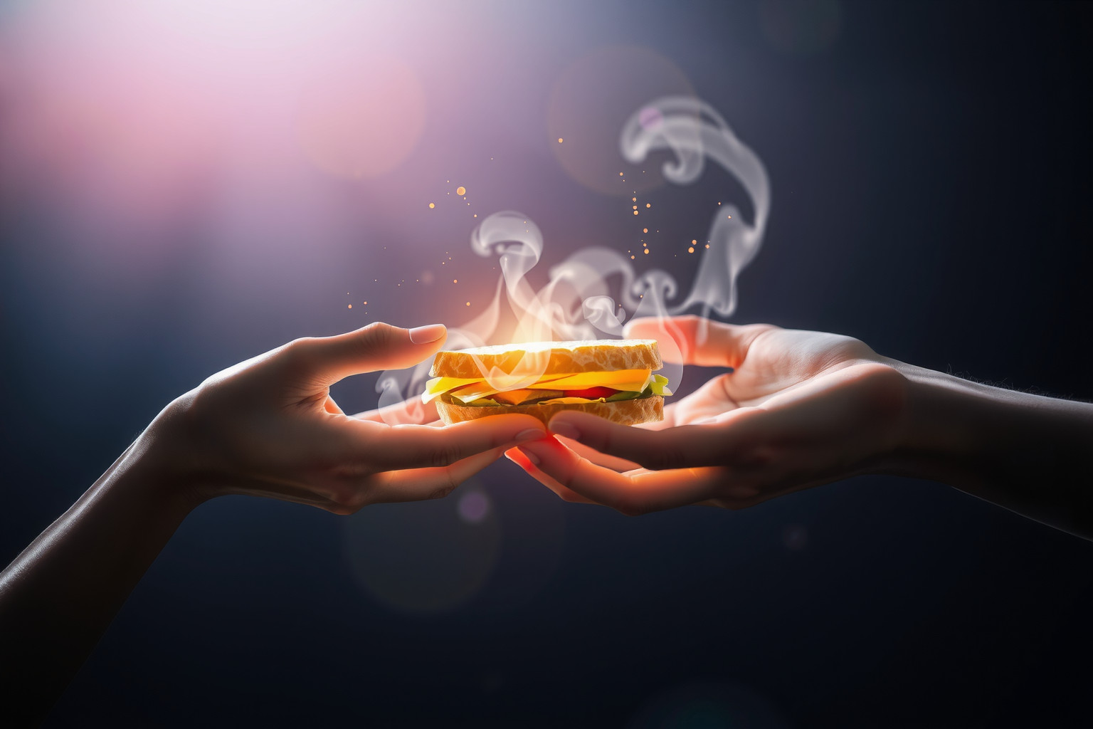 Sognare di vendere un panino simboleggia generosità o sacrificio personale.