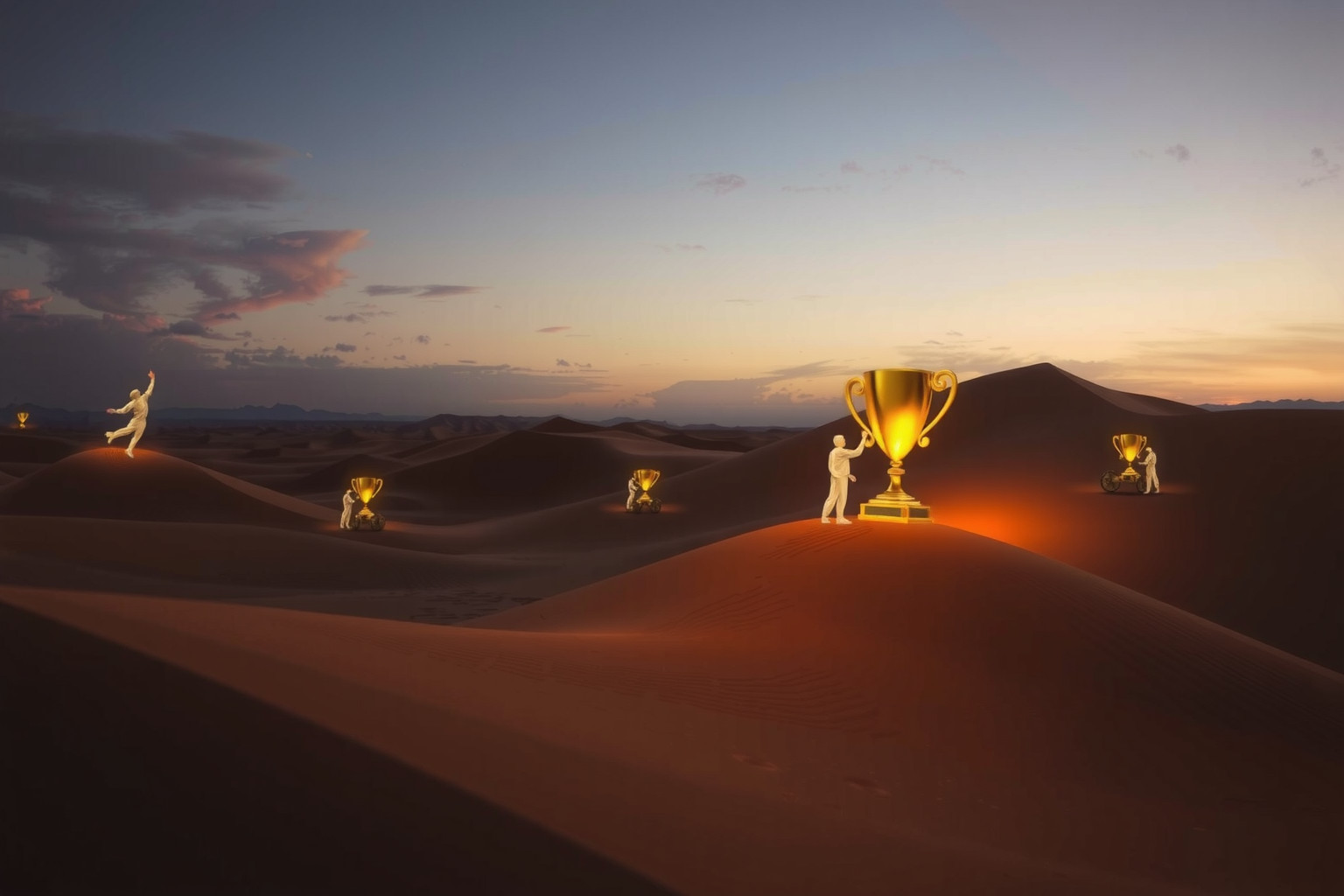 Sognare la Dakar simboleggia vittoria e successo personale assoluto.