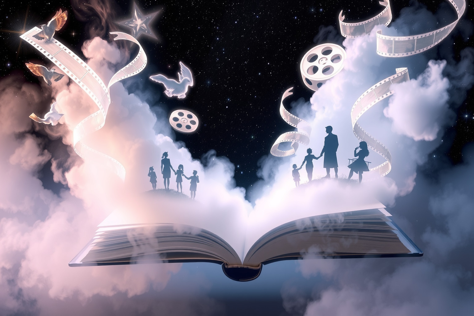 Sognare di vivere in un libro riflette il desiderio di evasione.