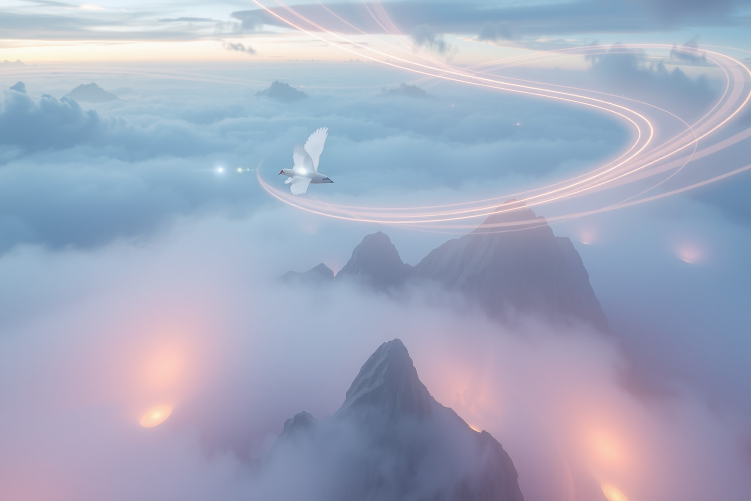 Sognare di volare sopra Shangri-La simboleggia libertà e pace interiore.