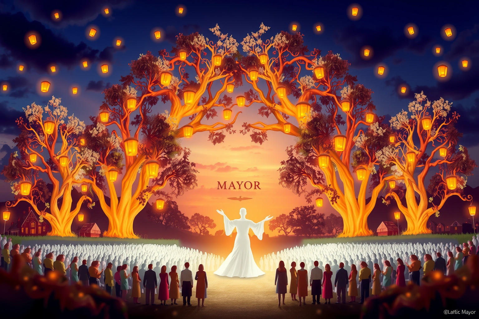 Sognare il sindaco simboleggia unità e radicamento comunitario.