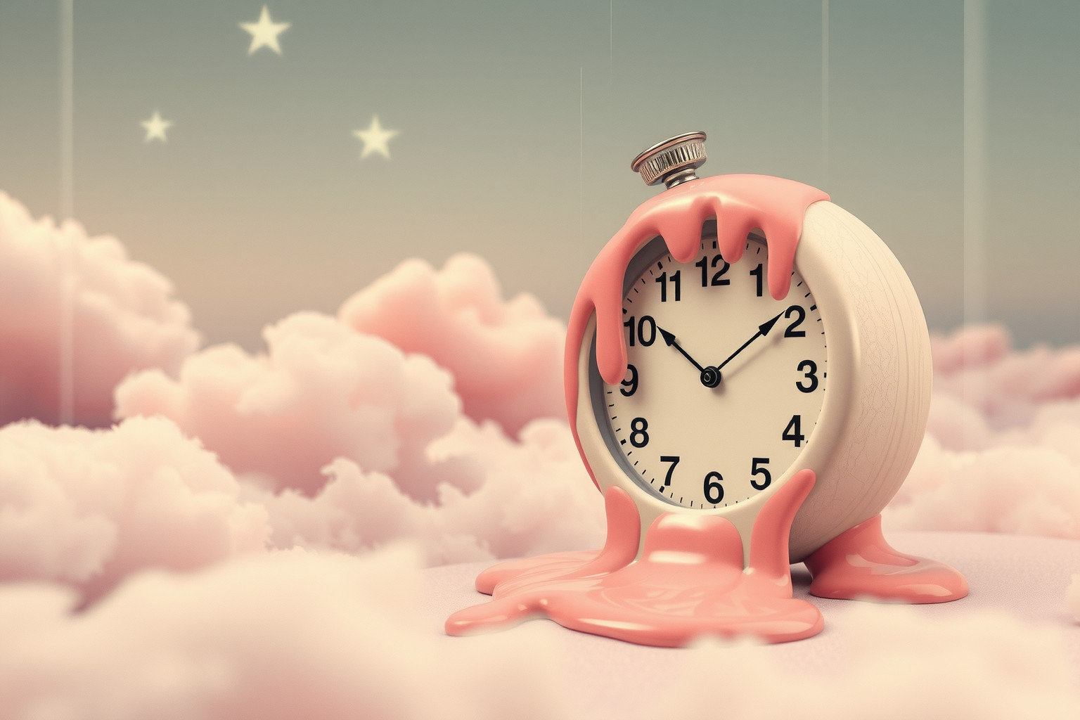 Sognare orologi che si sciolgono simboleggia il tempo che sfugge.