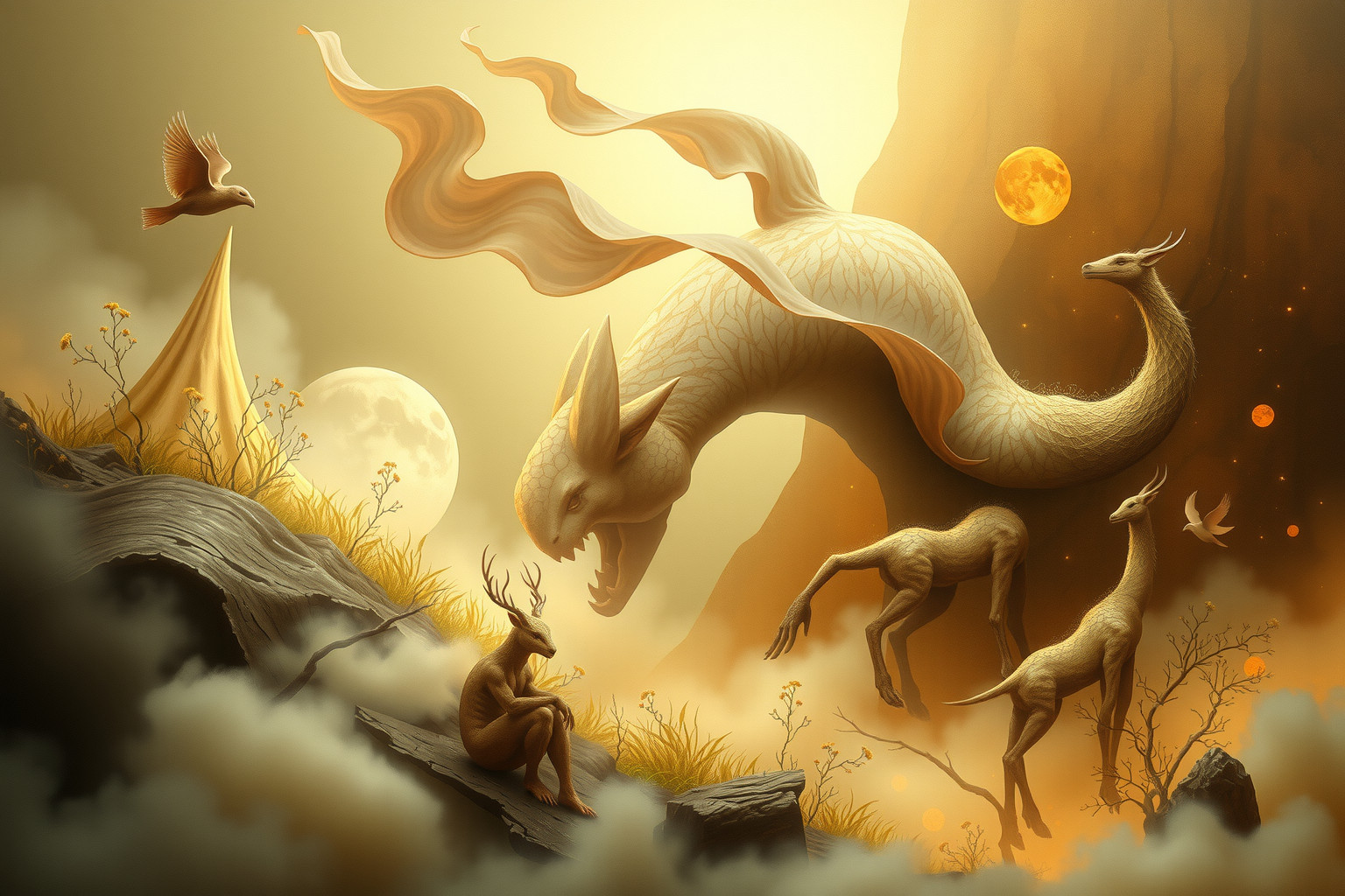 Sognare natiche animali riflette istinto e connessione con natura primitiva.