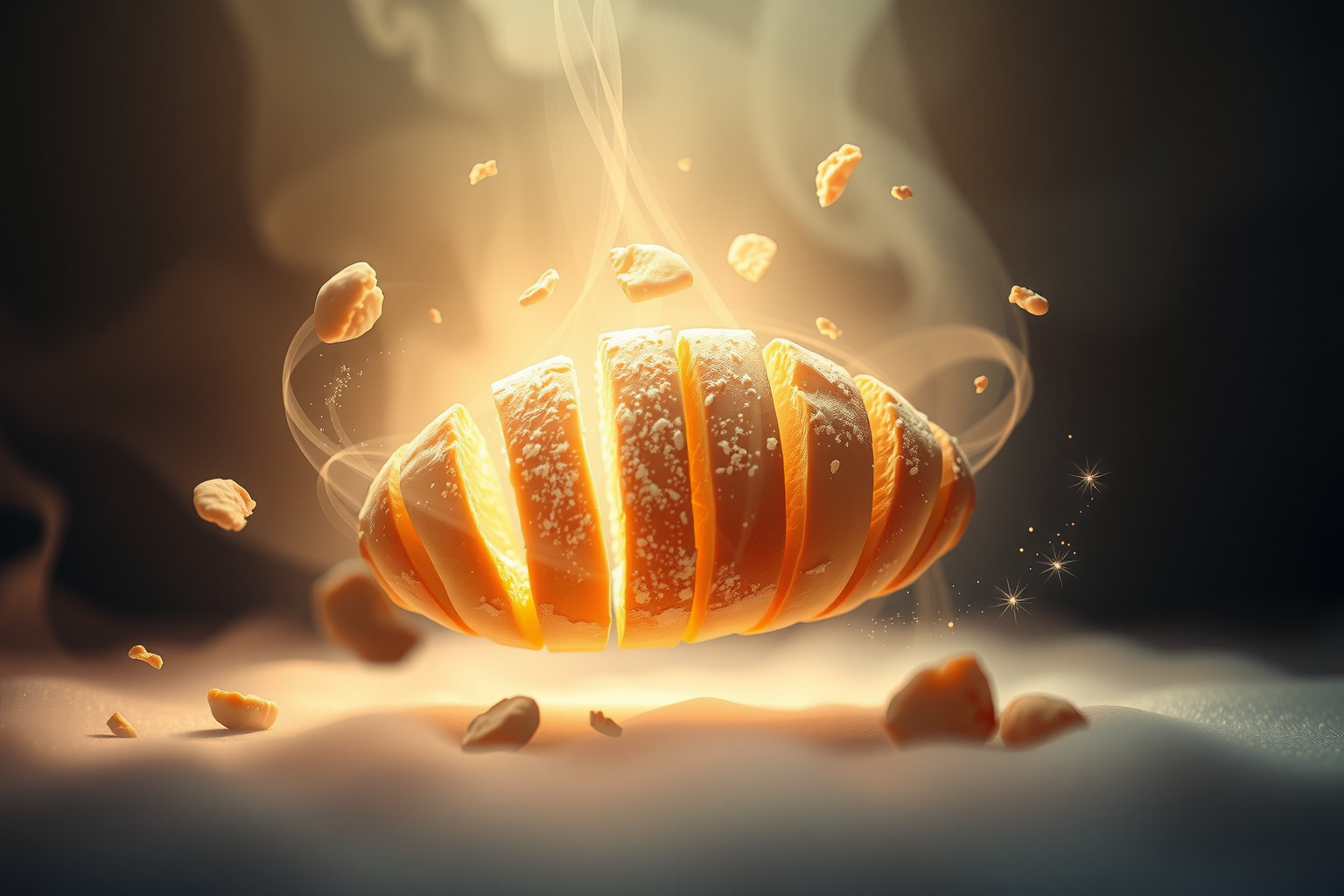 Sognare pane pasquale spezzato simboleggia condivisione e rinnovamento spirituale.