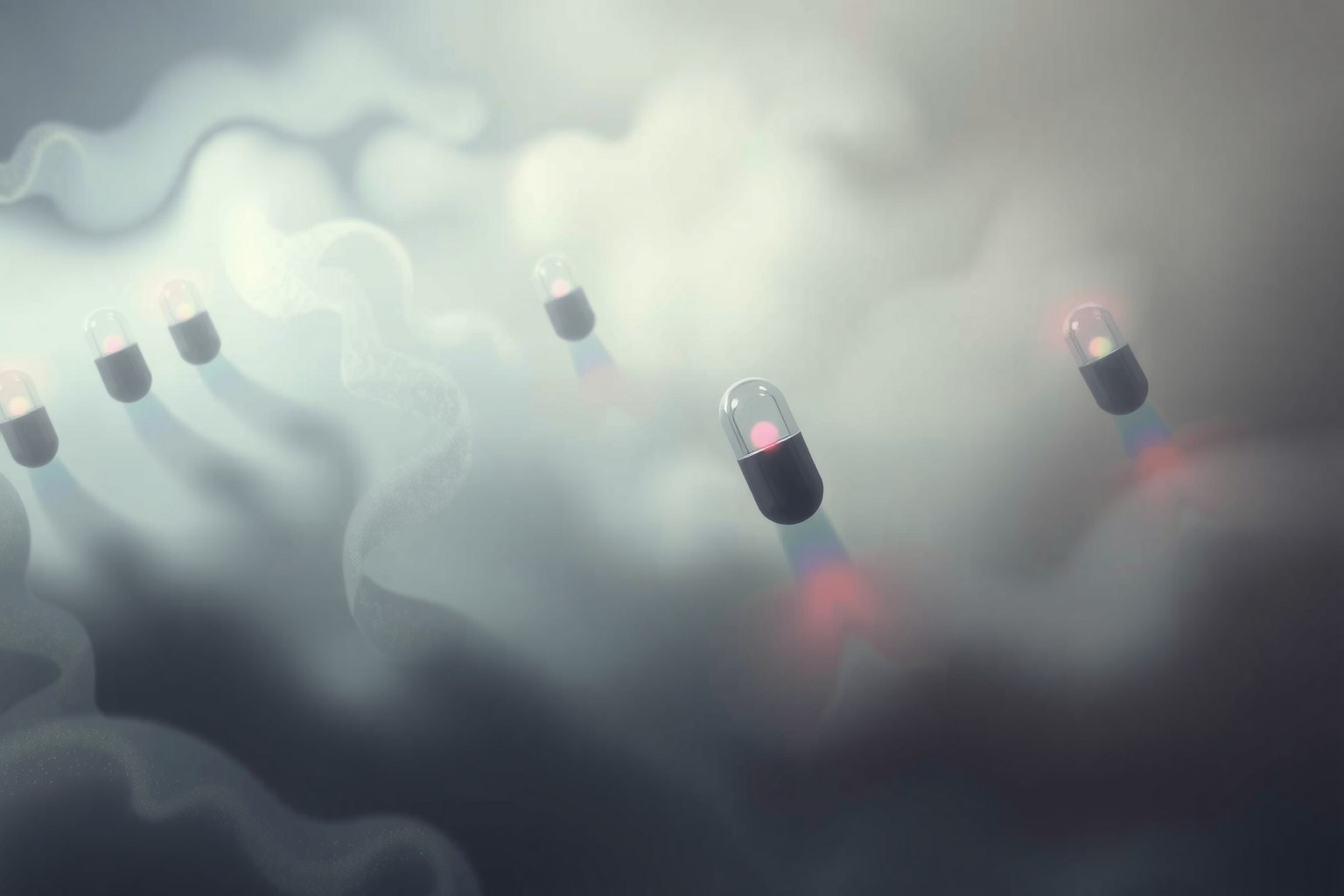 Sognare pastiglie con effetti strani riflette cambiamenti interiori inaspettati.