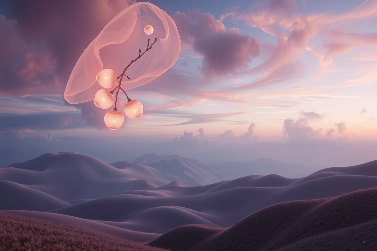 Sognare prugnoli surreali simboleggia trasformazioni misteriose e interiori.