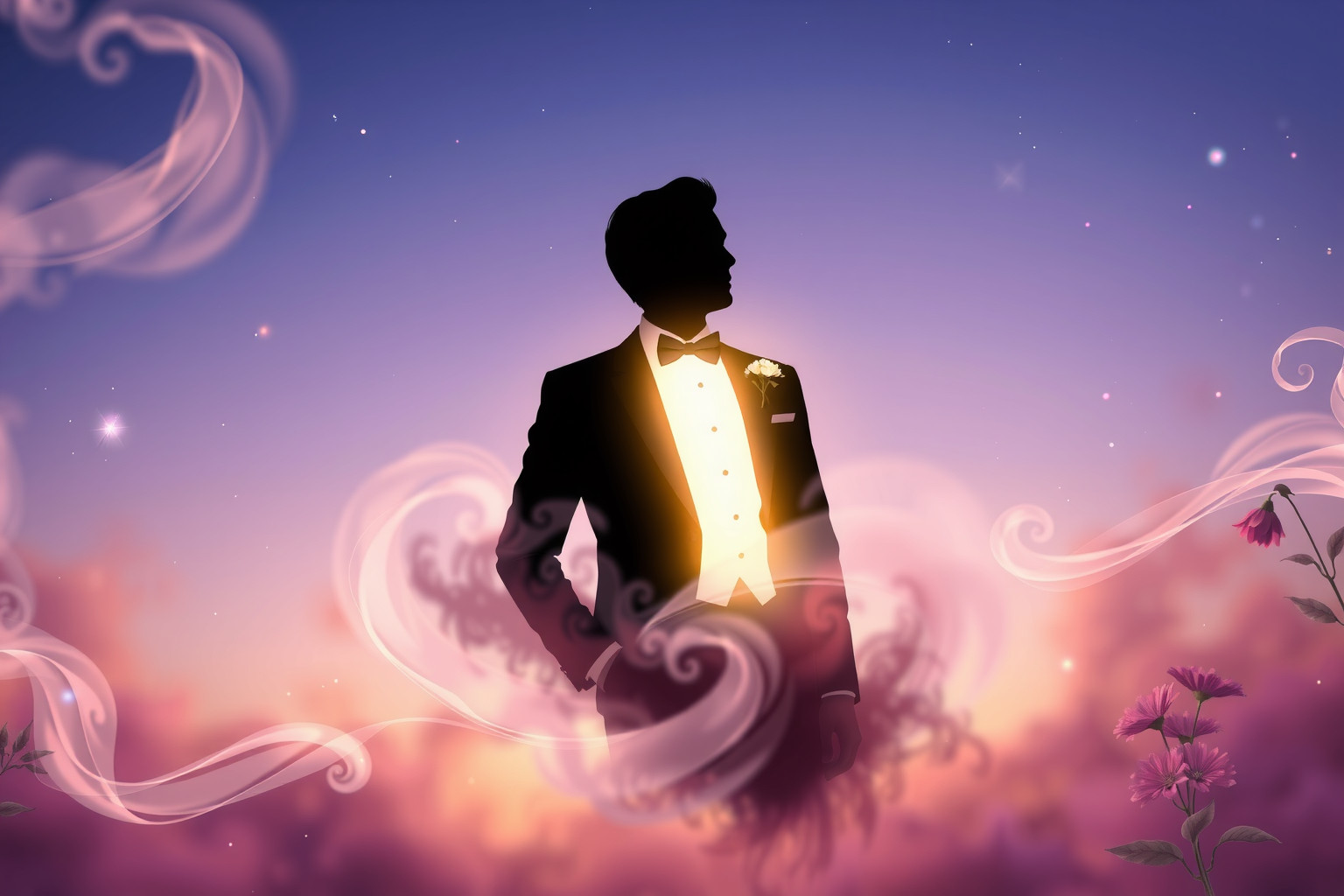 Sognare l'abito da sposo simboleggia nuovi inizi e impegni.