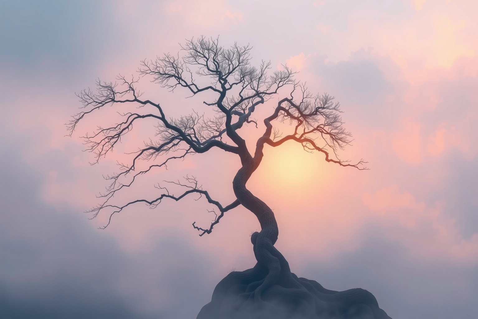 Sognare un albero storto simboleggia sfide nascoste nella vita.