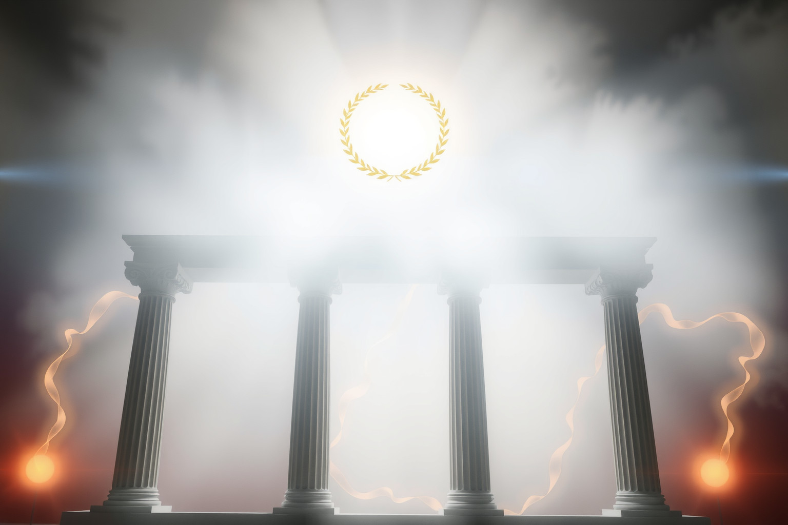 Sognare un alloro in un tempio simboleggia vittoria e spiritualità profonda.