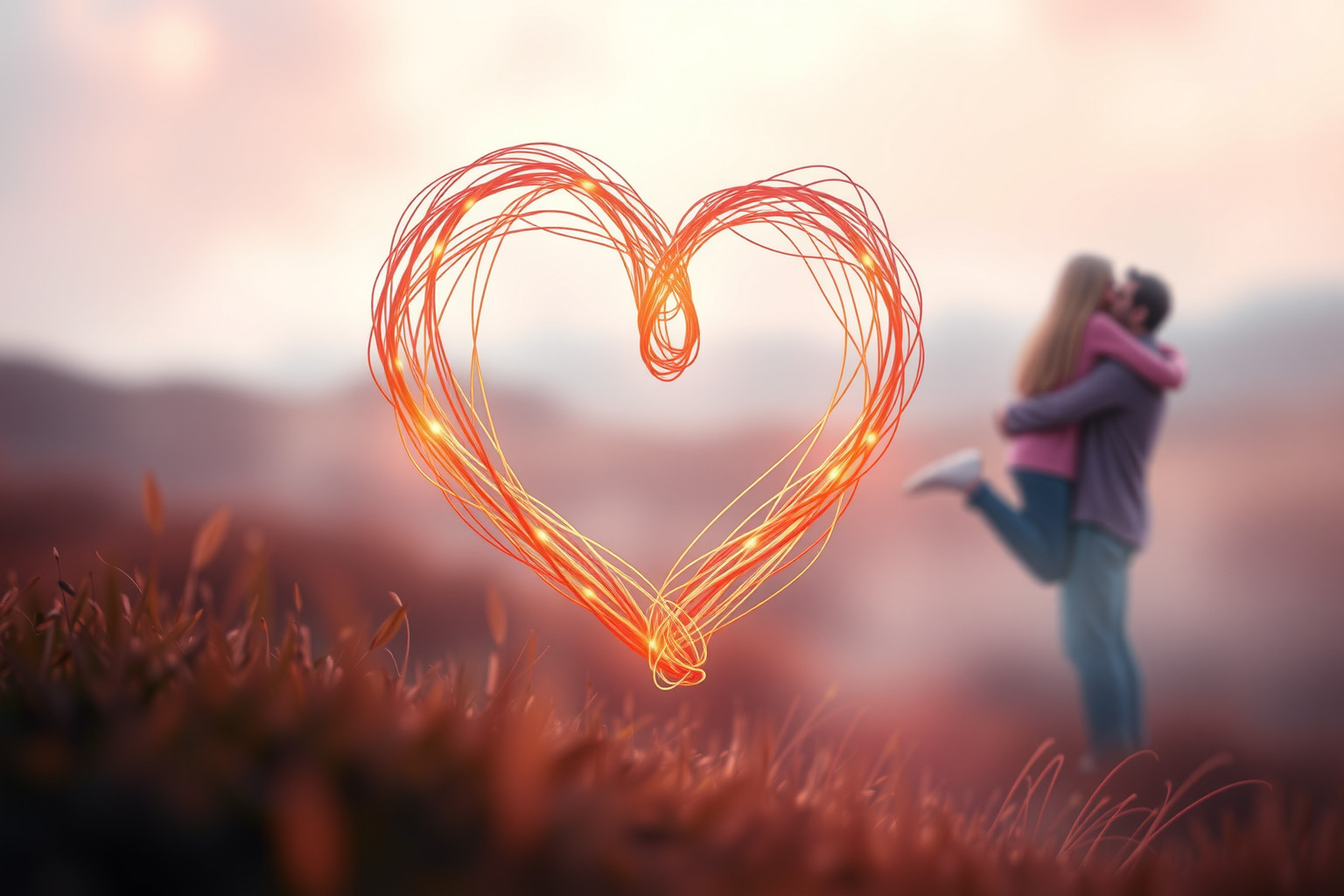 Sognare un amore familiare riflette desiderio di legami emotivi forti.