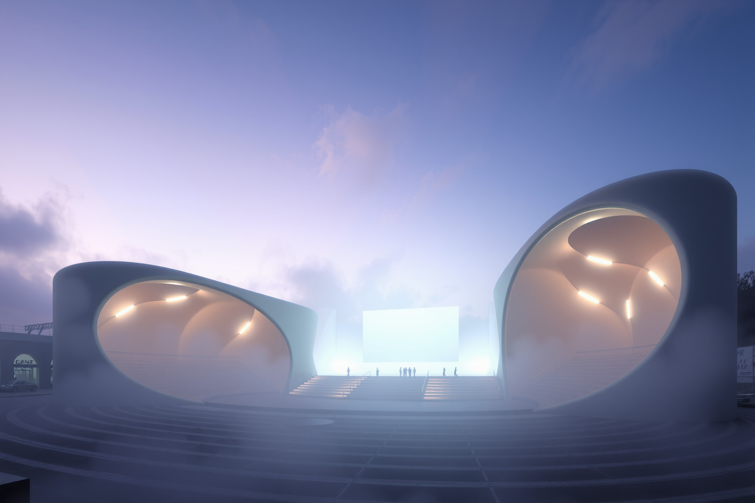 Sognare un anfiteatro moderno simboleggia evoluzione e nuove prospettive.