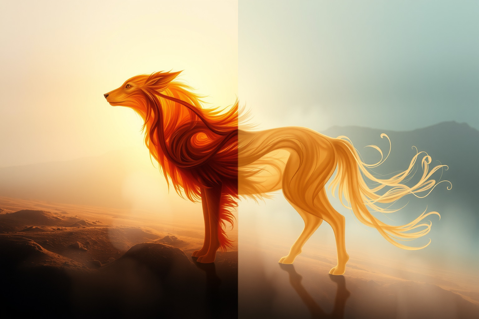 Sognare un animale tagliato indica perdita di istinto naturale profondo.